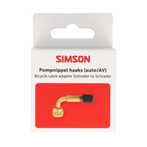 Simson pompnippel haaks autoventiel
